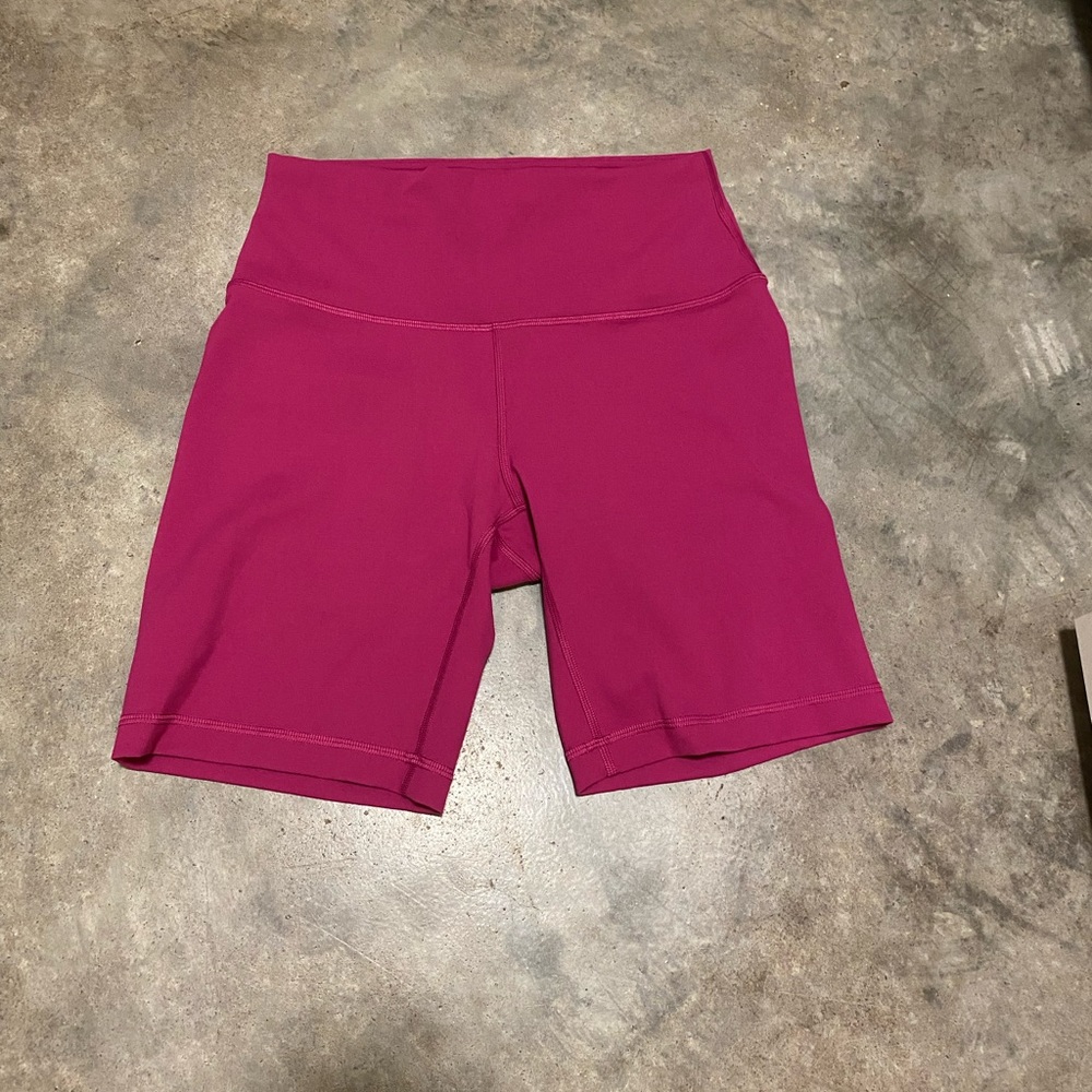 lululemon wunder train contour fit high rise short 8”